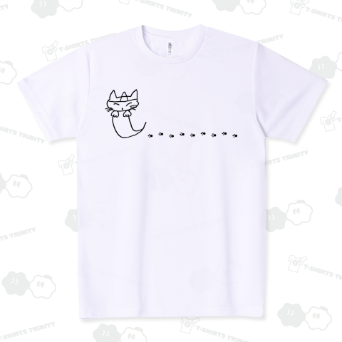 ねこおばけ(肉球付き/黒)