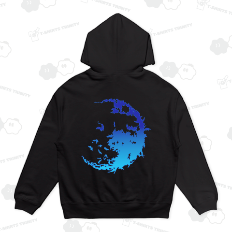 Bat Moon(バックプリント/ブルー)