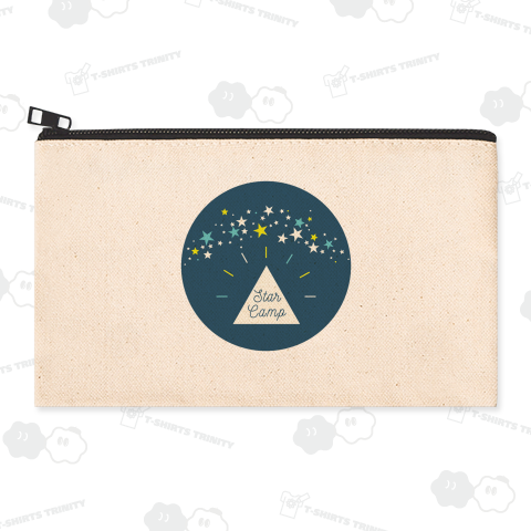 星空キャンプ (丸空カラフル)