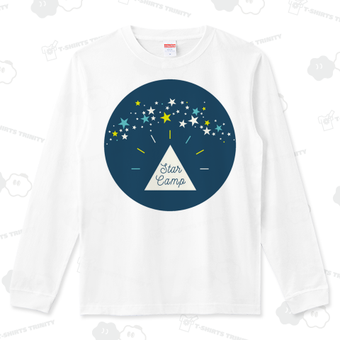 星空キャンプ (丸空カラフル)