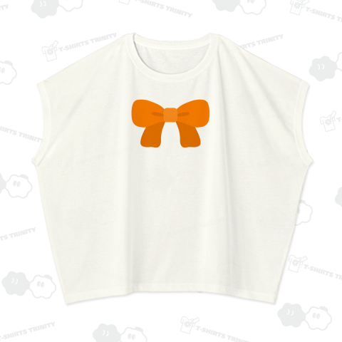 オレンジ色のリボン