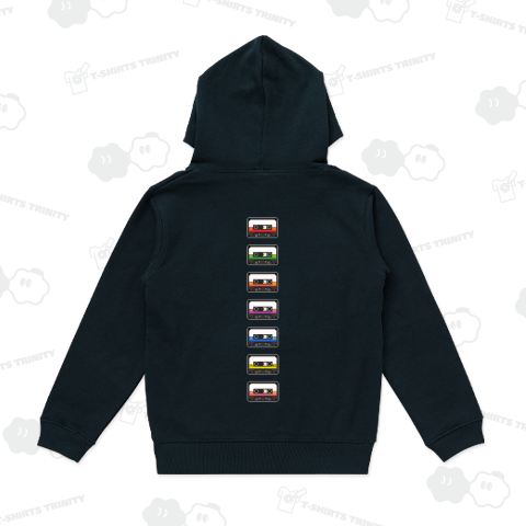 【バックプリント】カセットテープ縦型