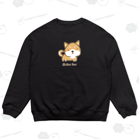 【バックプリント】ゆるティーな柴犬