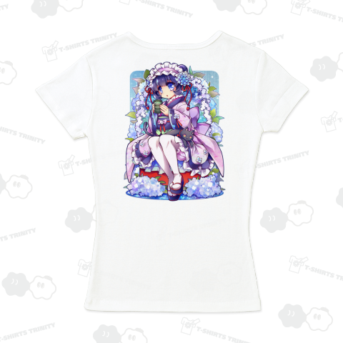 君は紫陽花-Ms.Hydrangea☂️(For Backprint)