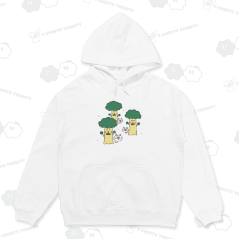 木のかげからにゃー