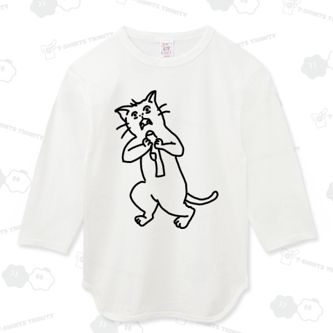 靴下を喰らうサトゥルヌスフレーメン猫