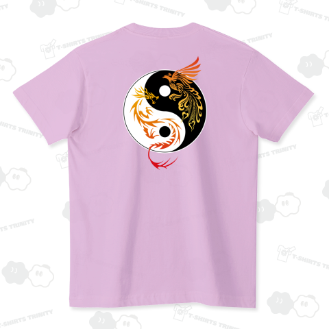 太極図の中の龍と鳳凰01