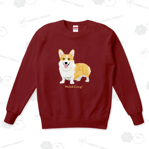 笑顔のコーギー01