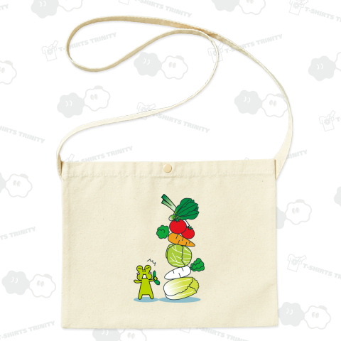 野菜とカエル♪