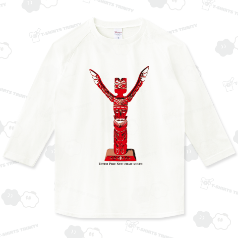 トーテムポール02 Totem Pole02 北米先住民族型彫刻柱