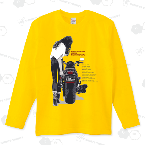 ハーレーのある風景★ DESIGN/ K _彼女のハーレー VRSCDX_NightRod