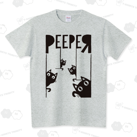 「のぞき込む猫-D」