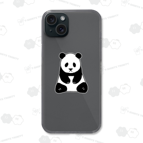 三角お座りパンダさん