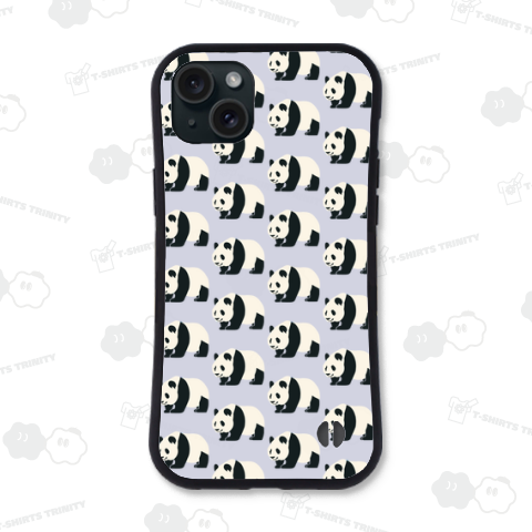 パンダヨコムキテ