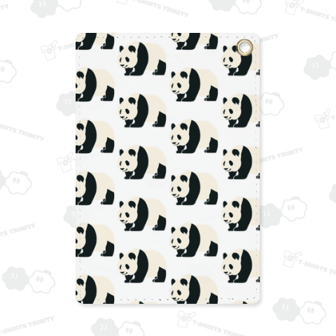 パンダヨコムキテ