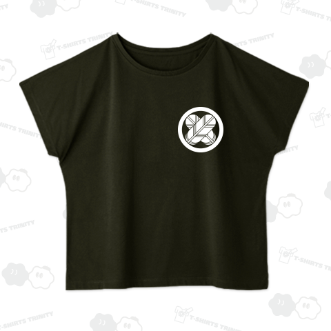 丸に違い鷹の羽(左胸)