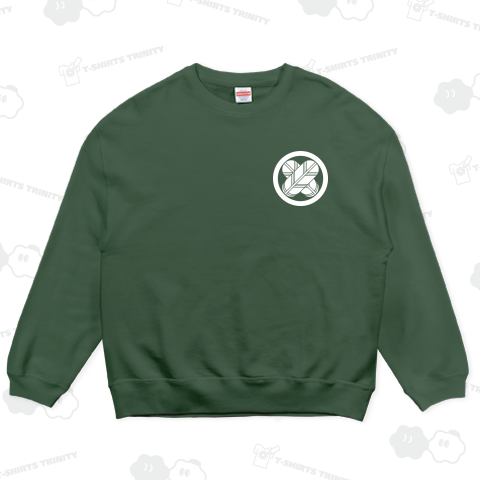 丸に違い鷹の羽(左胸)