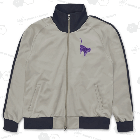 ネコ好き集合!ネコデザインTシャツ「BLUEARTCAT」