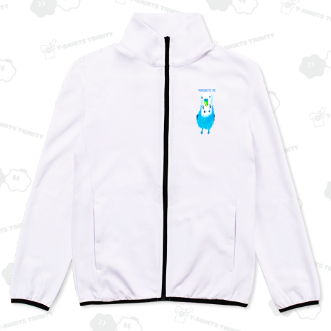 インコのデザインTシャツ「ゆるしてね」