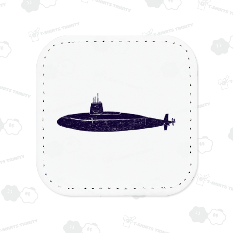 ミリタリーデザインTシャツ「潜水艦」
