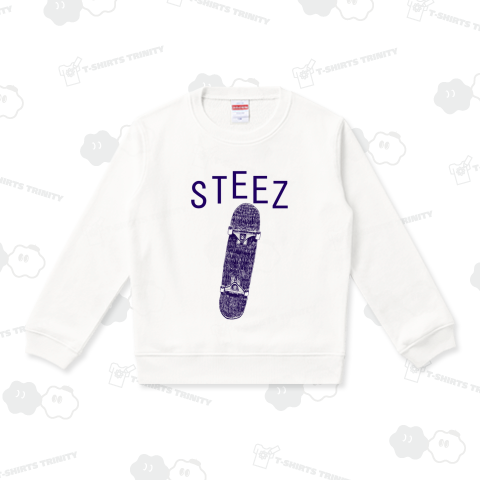 スケーターデザインTシャツ「STEEZ」