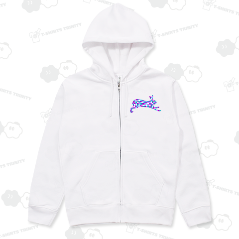 ウサギ/カラフル ポップ