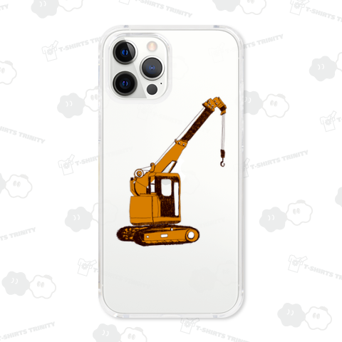 クレーンのデザインTシャツ