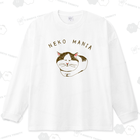 ネコ大好き 「猫マニアTシャツ」(Tシャツ・ロングTシャツ・スウェット・パーカー・ETC)