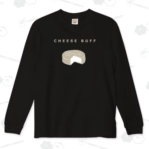 この秋おすすめ!食欲の秋!グルメにおすすめ!CHEESE BUFF<チーズ愛好家>*フードTシャツ特集に掲載されました!