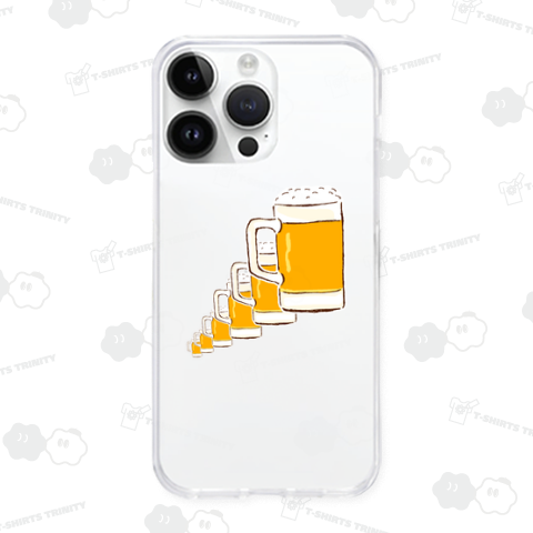 この夏おすすめ!ビール大好き人間専用デザイン「ビールでかんぱーい!」