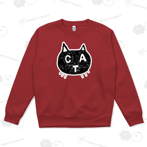 この春おすすめ!ネコ好き専用デザイン「CAT」(Tシャツ・ロングTシャツ・スウェット・パーカー・ETC)