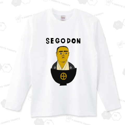 歴史ユーモアダジャレデザイン「せごどん」*歴史Tシャツ特集に掲載されましたあ!