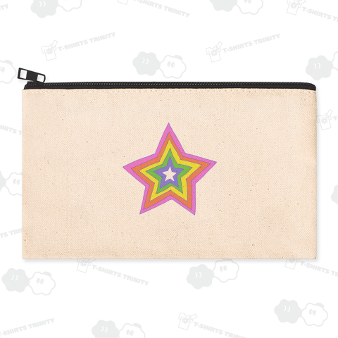 昭和レトロポップデザイン「カラフルスター」