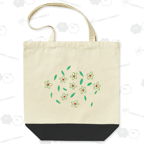 この秋おすすめ!昭和レトロポップデザイン花柄デザイン「花花」*レトロTシャツ特集に掲載されましたあ