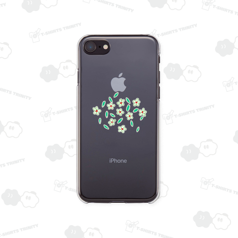 この秋おすすめ!昭和レトロポップデザイン花柄デザイン「花花」*レトロTシャツ特集に掲載されましたあ