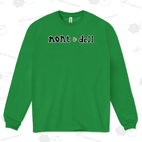 ユーモアビールデザイン「飲んでる」【パロディー商品】