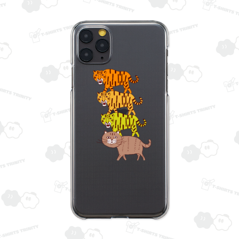 ネコデザイン「とらとらとらとら?」(Tシャツ・ロングTシャツ・スウェット・パーカー・ETC)