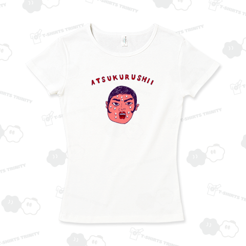 ユーモア夏デザイン「暑苦しい」