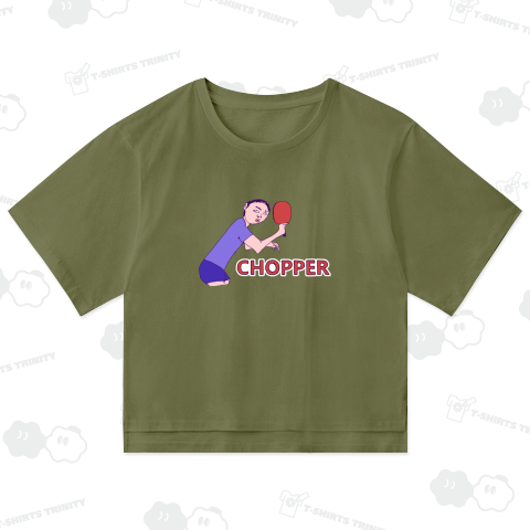 この秋おすすめ!スポーツの秋!卓球デザイン「カットマン」<英語バージョン><tシャツ パーカー スウェット ETC>