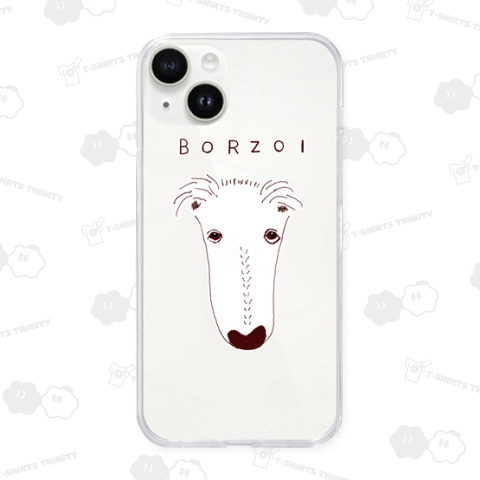 ボルゾイ好きのためのデザイン