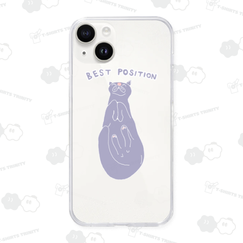 ネコ好き限定デザイン「ベストポジション」