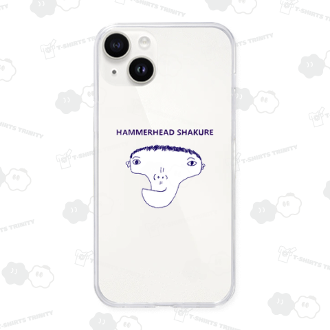 ユーモアダジャレデザイン「ハンマーヘッドシャクレ」