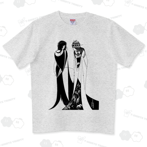 「ヨカナーンとサロメ」 John the Baptist and Salome 1893 ✜ Aubrey Beardsley オーブリー・ビアズリー