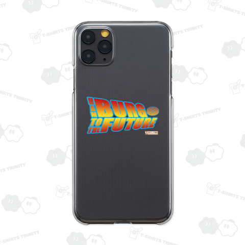 ハンバーグイラスト「ハンバーグ・トゥ・ザ・フューチャー」(両面)