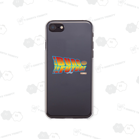 ハンバーグイラスト「ハンバーグ・トゥ・ザ・フューチャー」(両面)