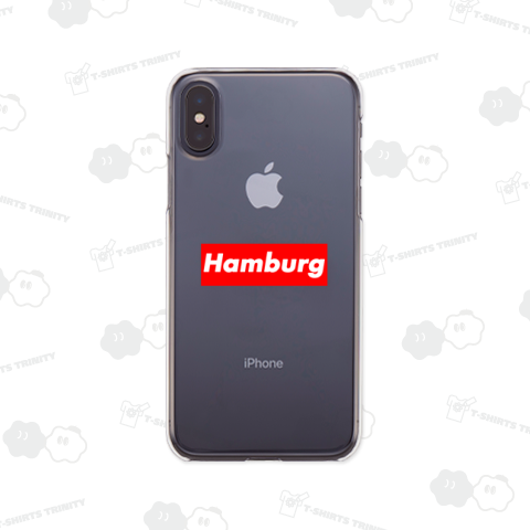 Supreme風ハンバーグロゴ