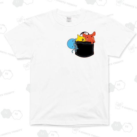 ポケットが密です 海の仲間