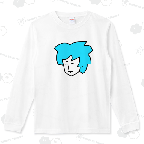 水色髪のイケメン