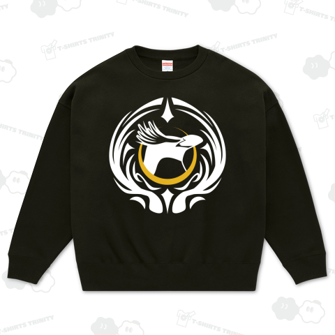 シュレーターペンギン(マユダチペンギン) エンブレム(白)