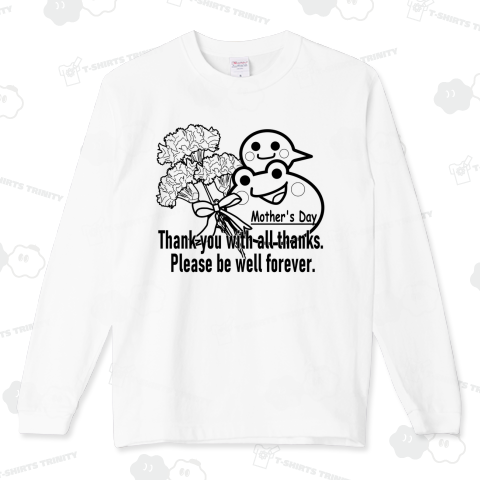 母の日(カーネーションとカエルとオタマ)